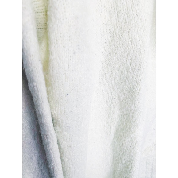 Brandy Melville Ivory Knit Waterfall Cardigan - Picture 4 of 7